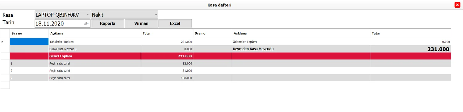 Sipariş işlemleri